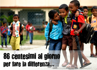 86 centesimi al giorno per fare la differenza